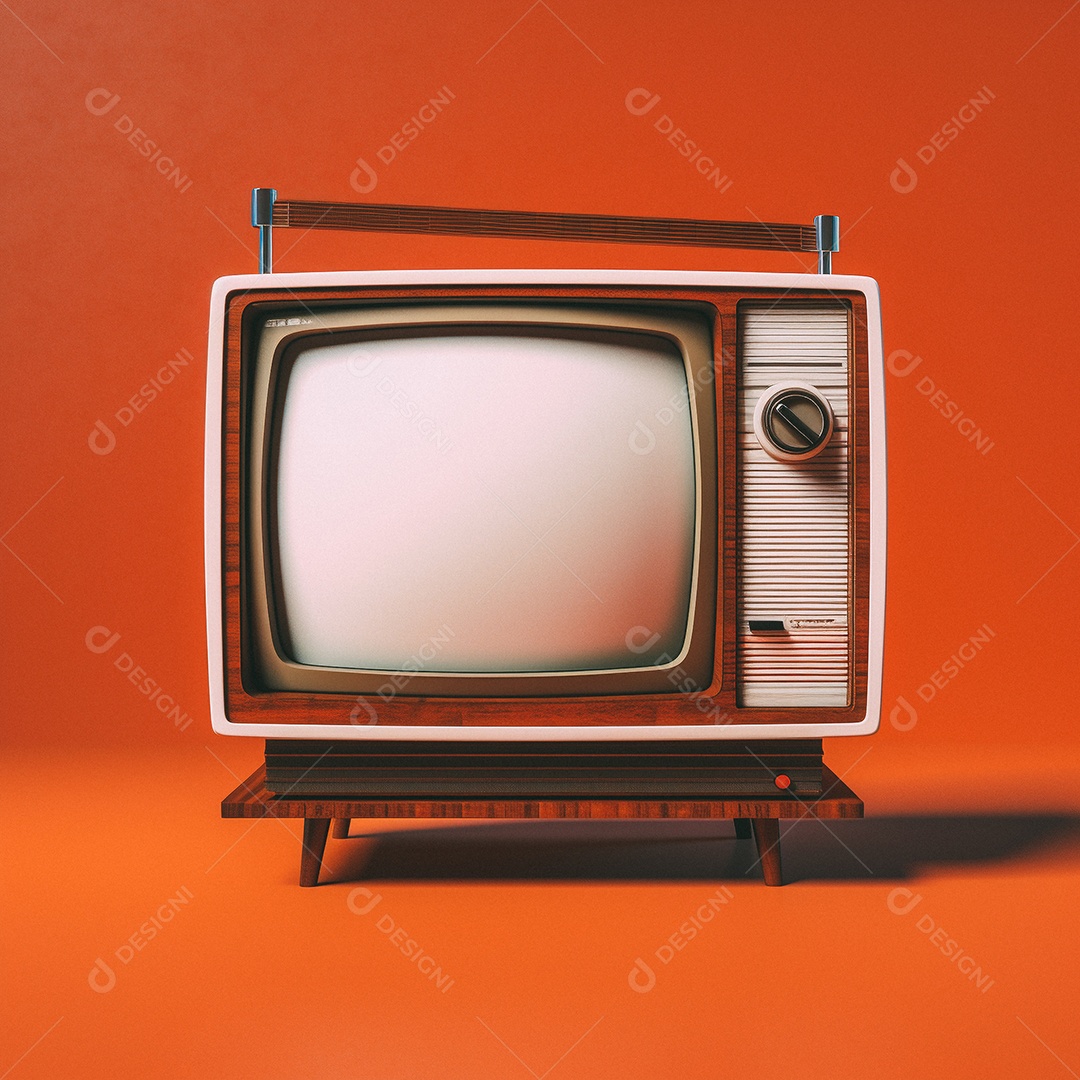 Televisão sobre uma sala