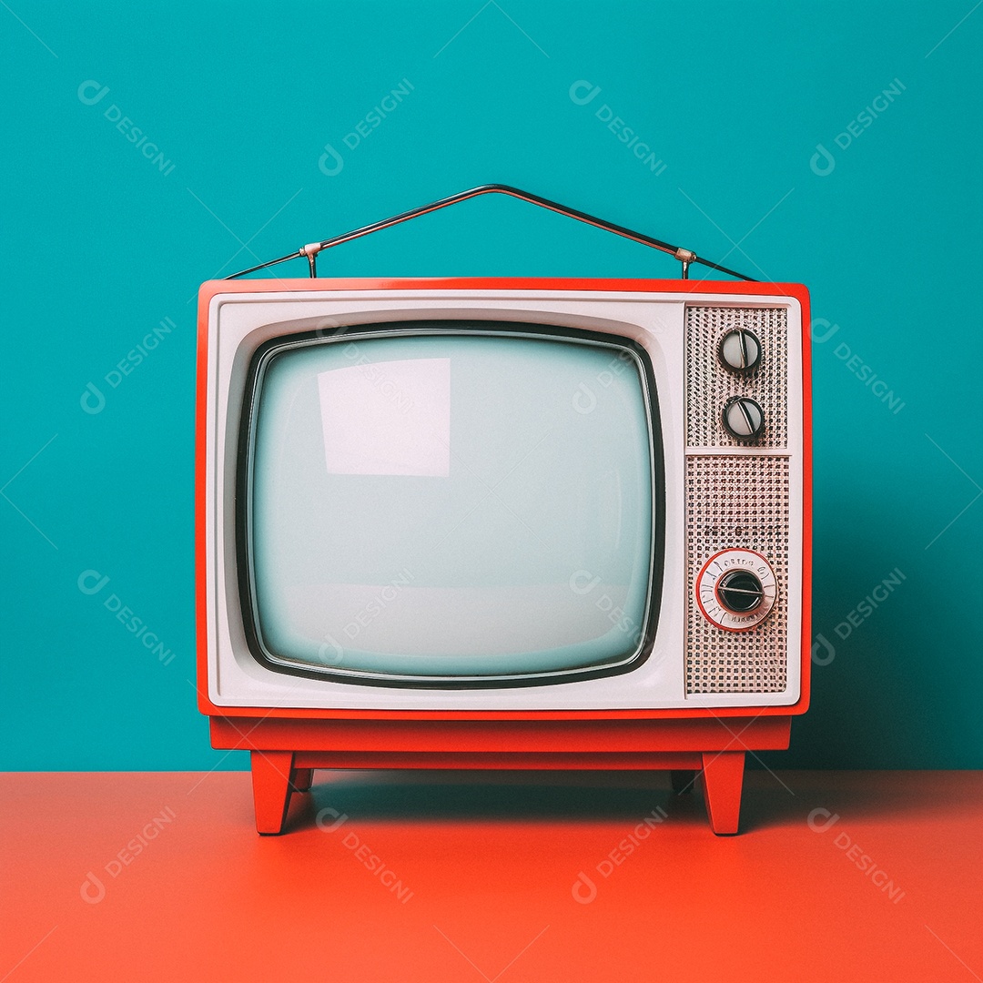 Televisão sobre uma sala