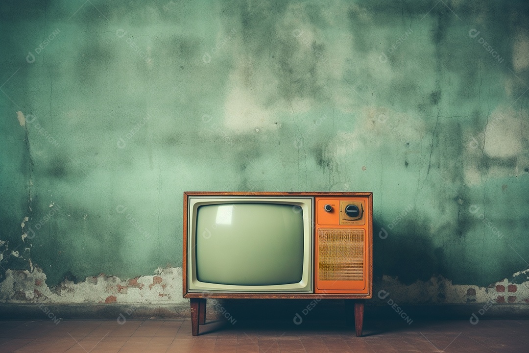 Televisão sobre uma sala