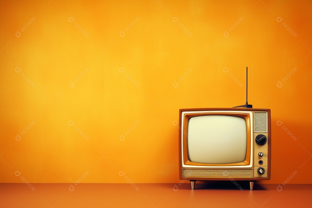 Televisão sobre uma sala