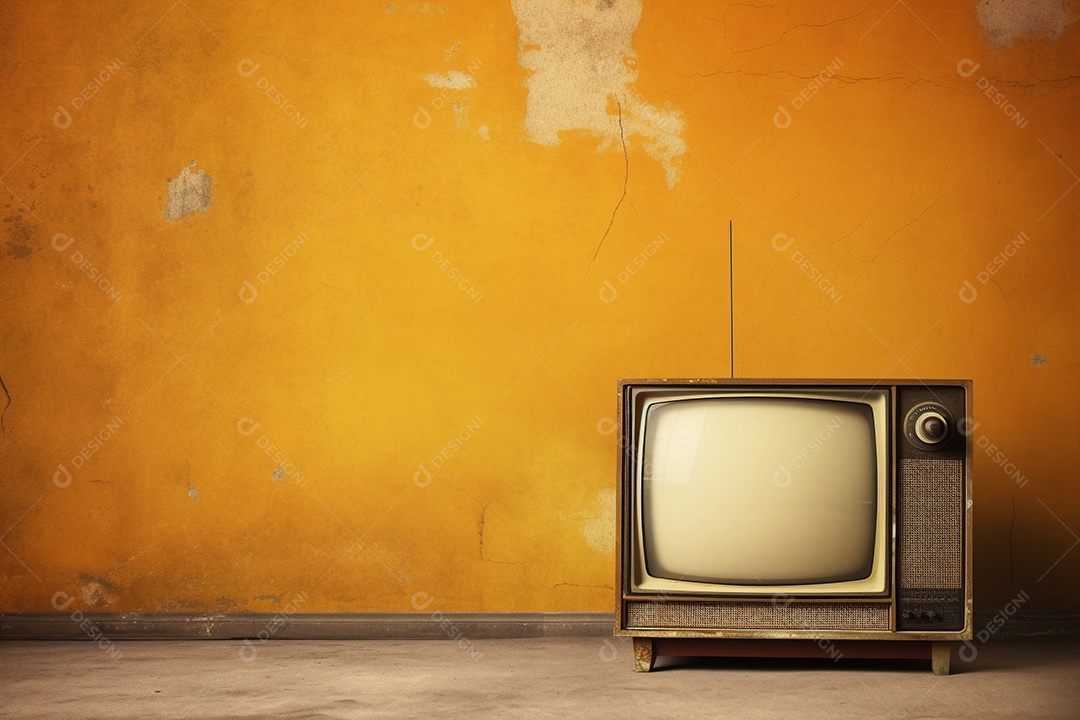 Televisão sobre uma sala