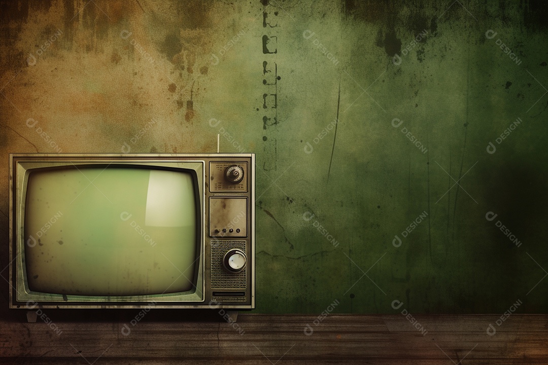 Televisão sobre uma sala