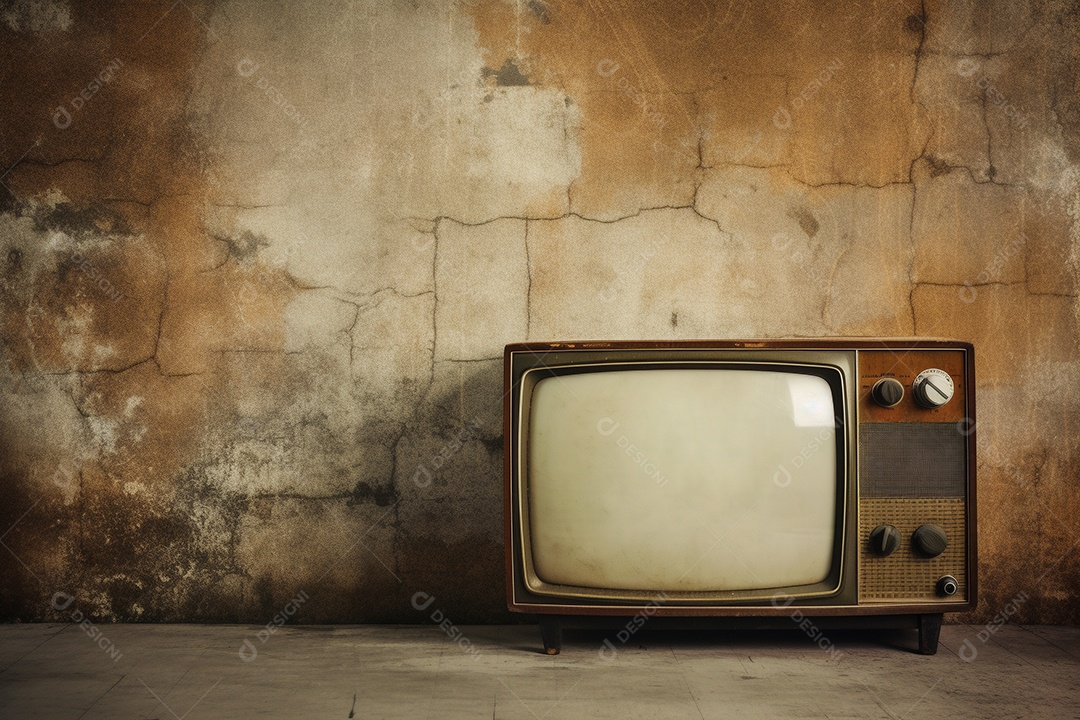 Televisão sobre uma sala