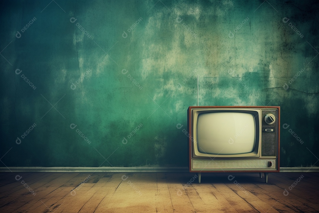 Televisão sobre uma sala