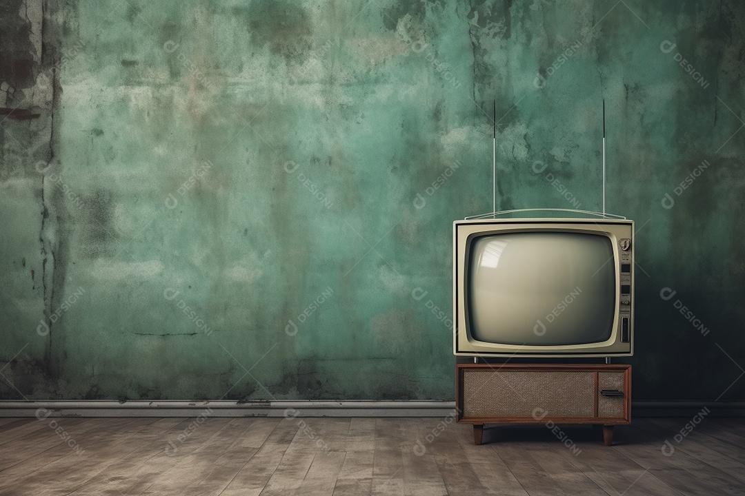 Televisão sobre uma sala