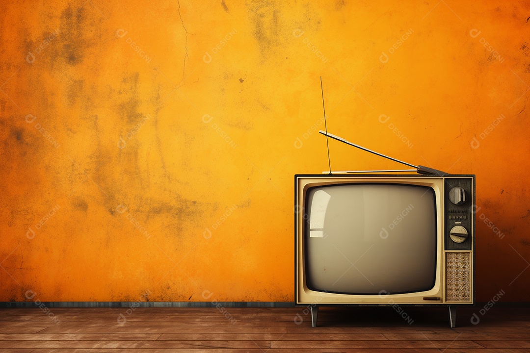 Televisão sobre uma sala