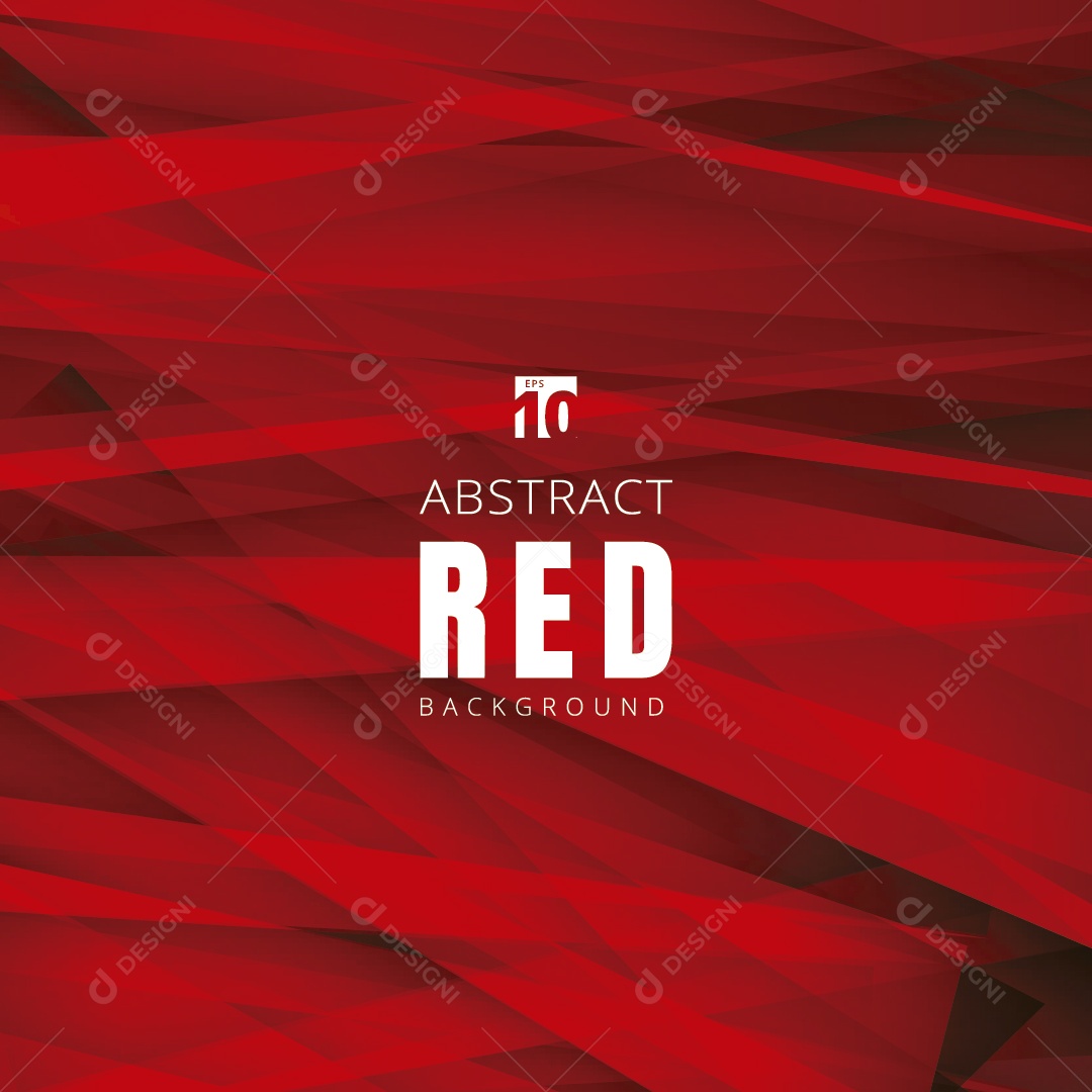 Background Abstrato Vermelho Ilustração Vetor EPS