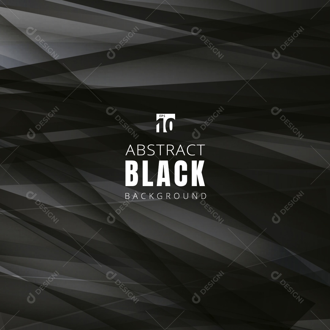 Background  Abstrato Preto Ilustração Vetor EPS