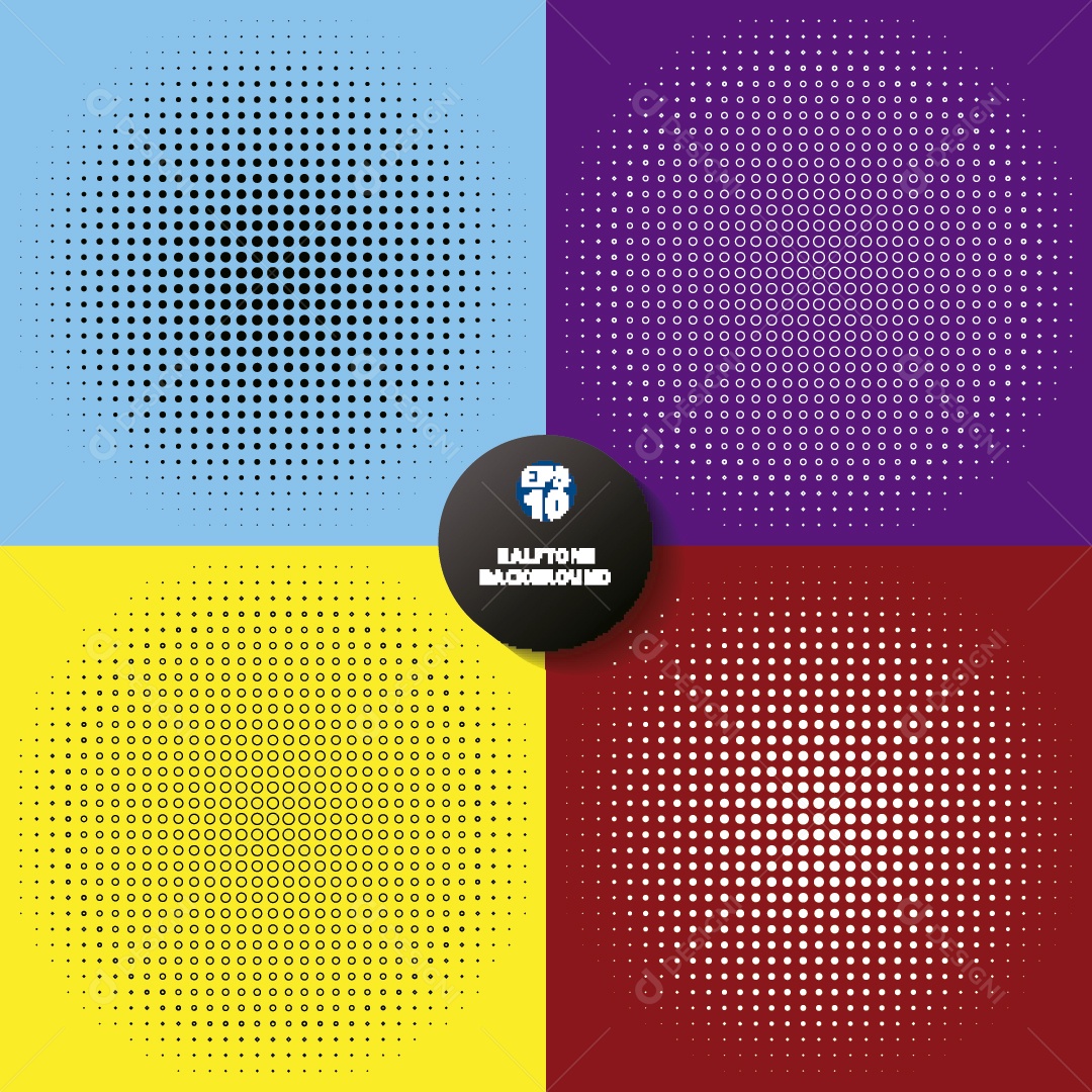 Conjuntos de Backgrounds Abstratos Ilustração Vetor EPS