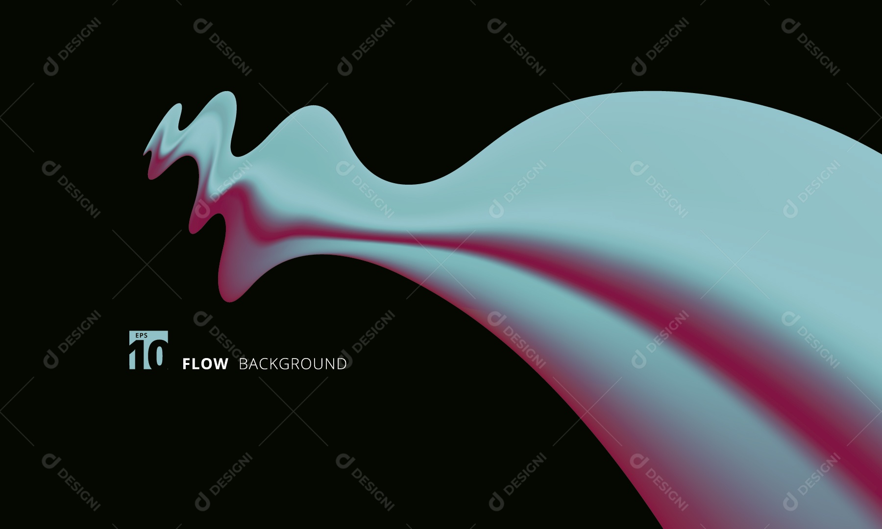 Background Abstrato Fluido Ilustração Vetor EPS