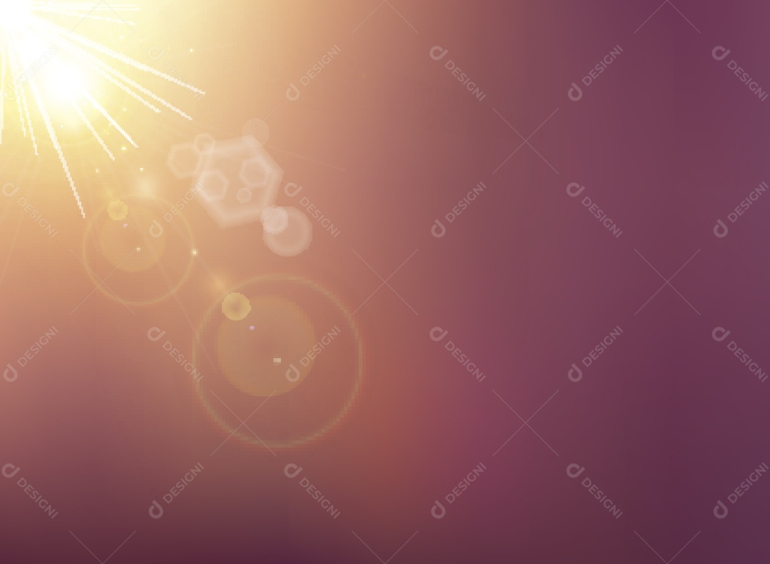Background Abstrato Brilho do Sol Ilustração Vetor EPS