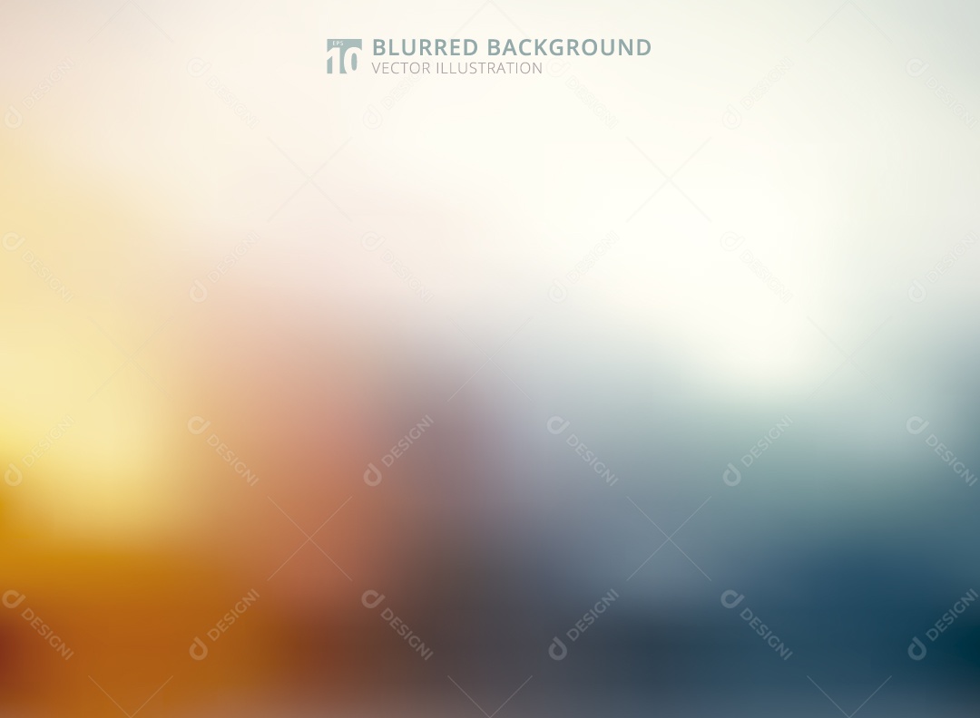 Background Abstrato Desfocado Ilustração Vetor EPS
