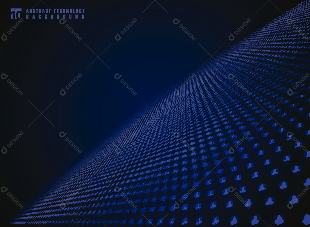 Background Abstrato Tecnológico Ilustração Vetor EPS
