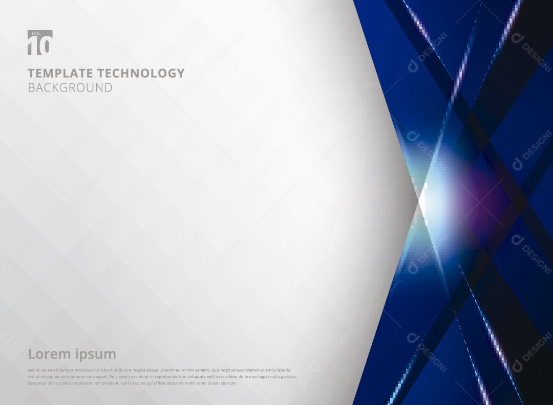 Background Abstrato Tecnológico Ilustração Vetor EPS