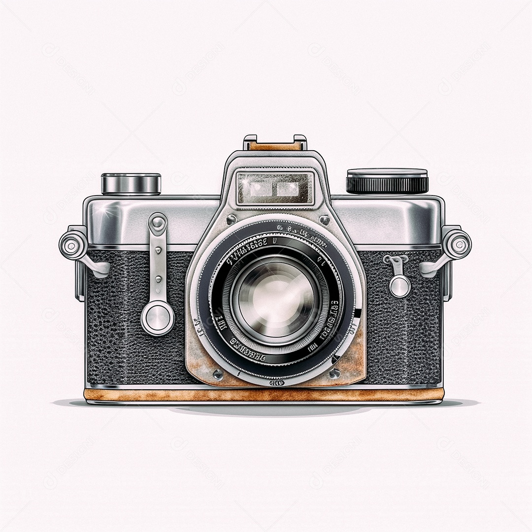 Câmera fotográfica vintage rolleiflex