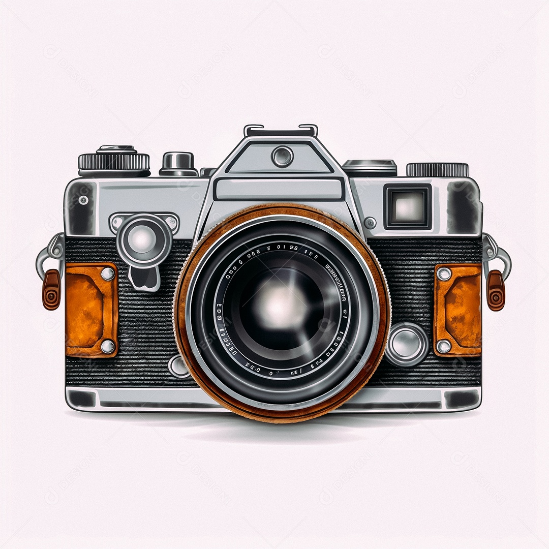 Câmera fotográfica vintage rolleiflex