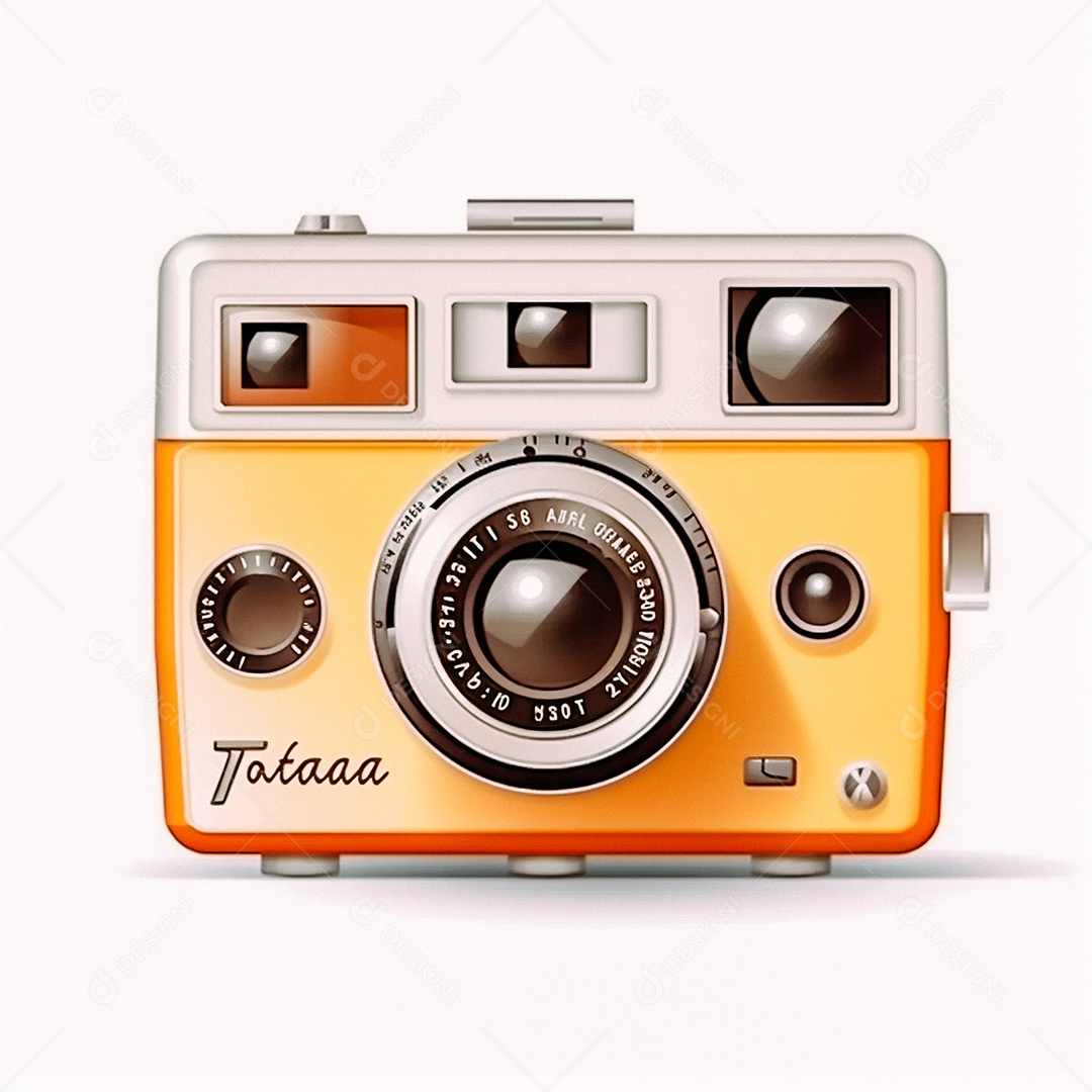 Fotografia instantânea câmera