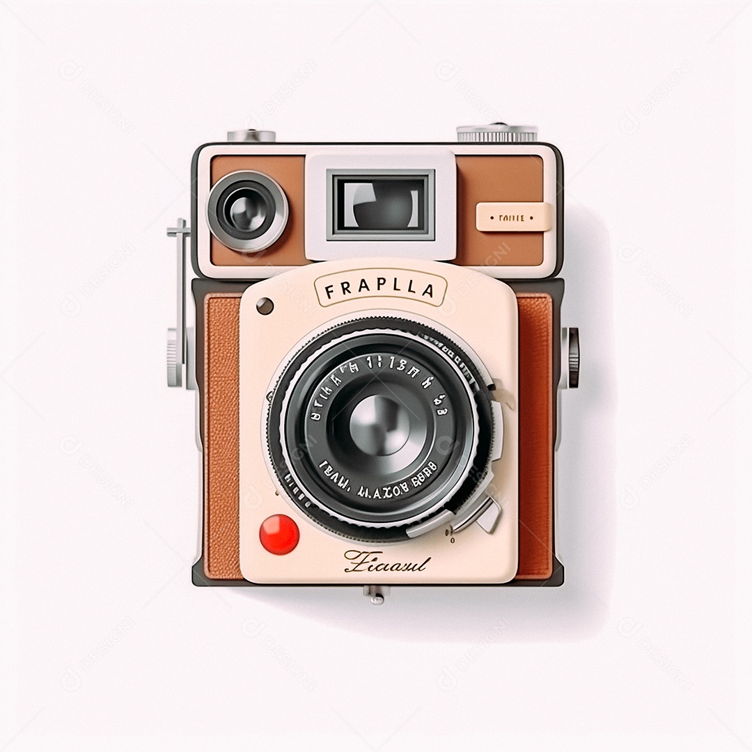 Câmera fotográfica vintage rolleiflex