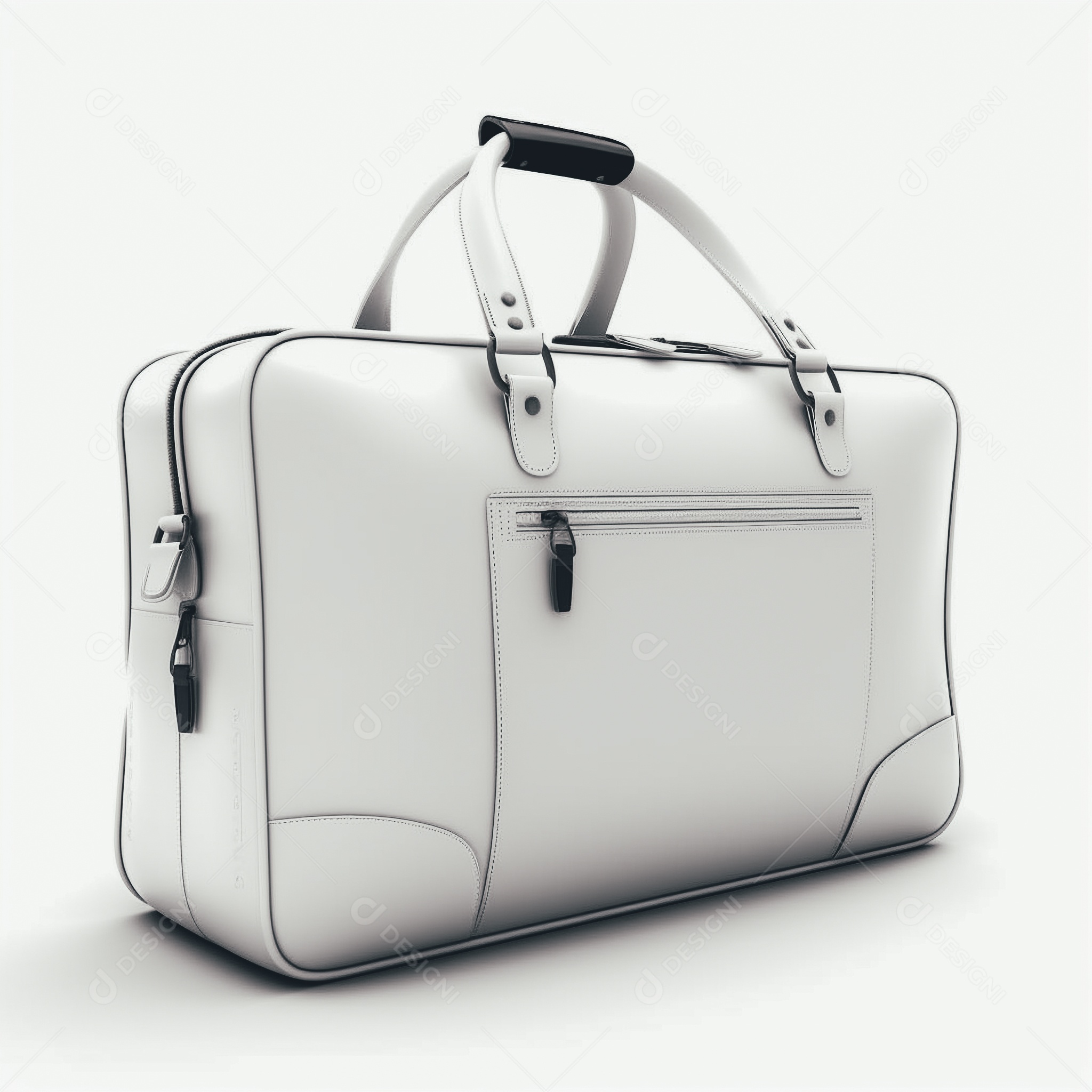 Bolsa branca de mão