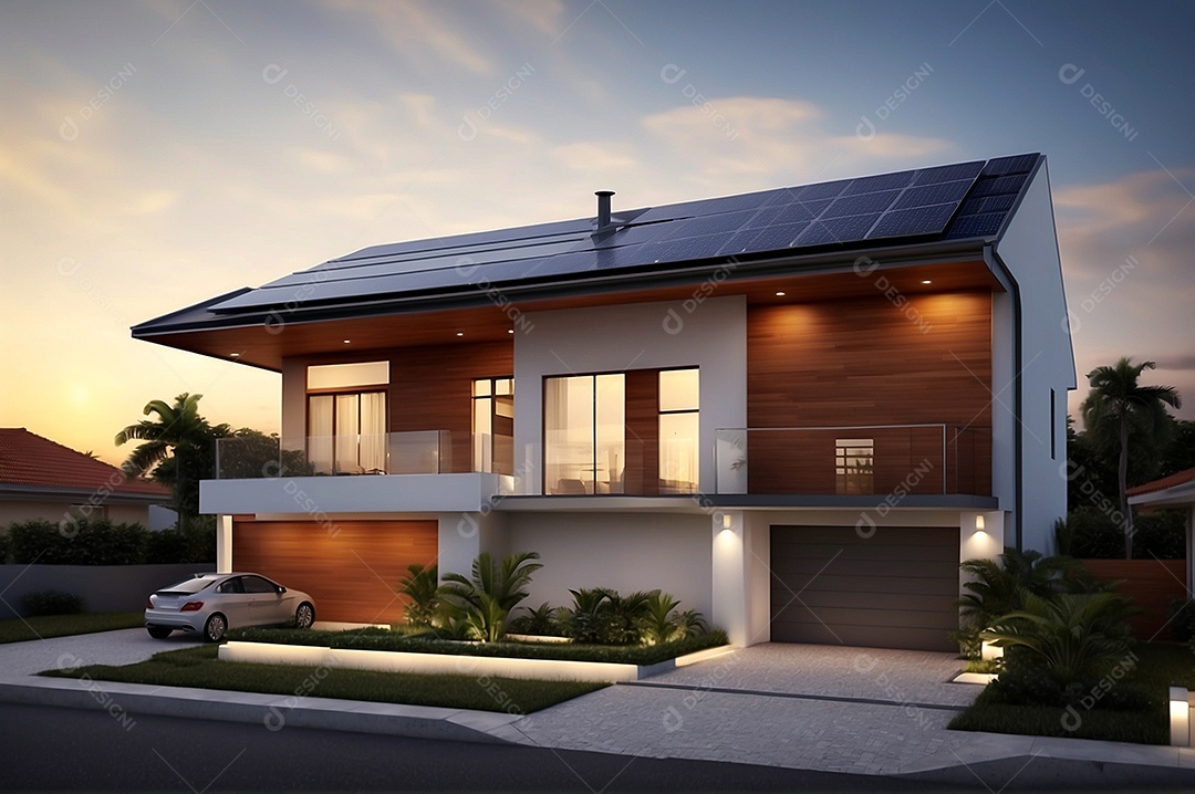 Fábrica de casas de energia solar