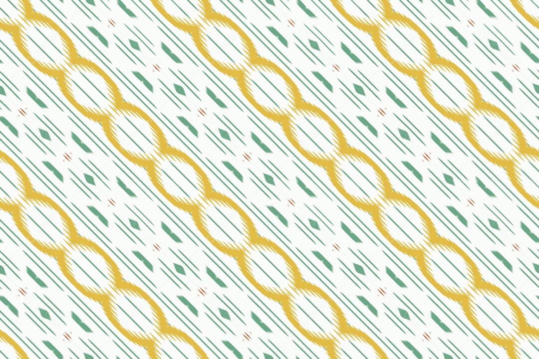 Ilustração Padrão Tribal Tradicional Colorido Vetor EPS