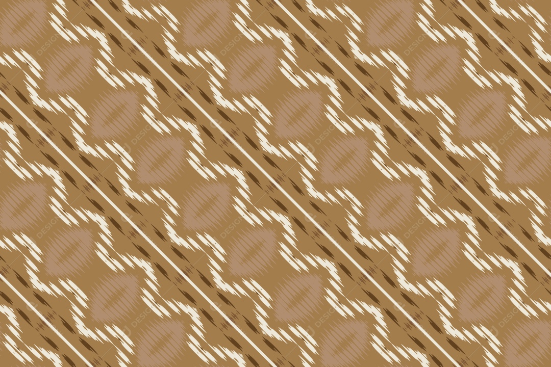 Padrão Tribal Tradicional Colorido Ilustração Vetor EPS