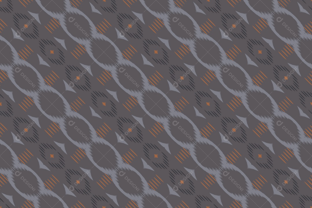 Padrão Tribal Tradicional Colorido Ilustração Vetor EPS