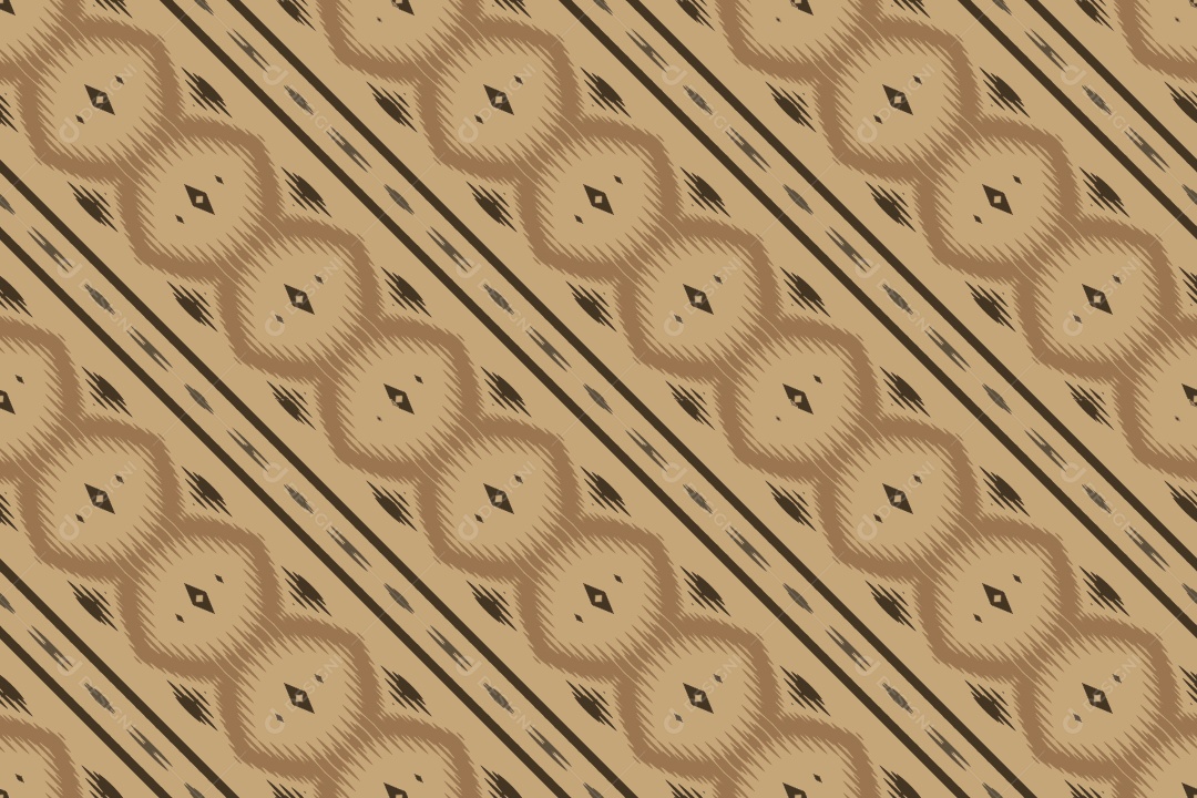 Padrão Tribal Tradicional Colorido Ilustração Vetor EPS