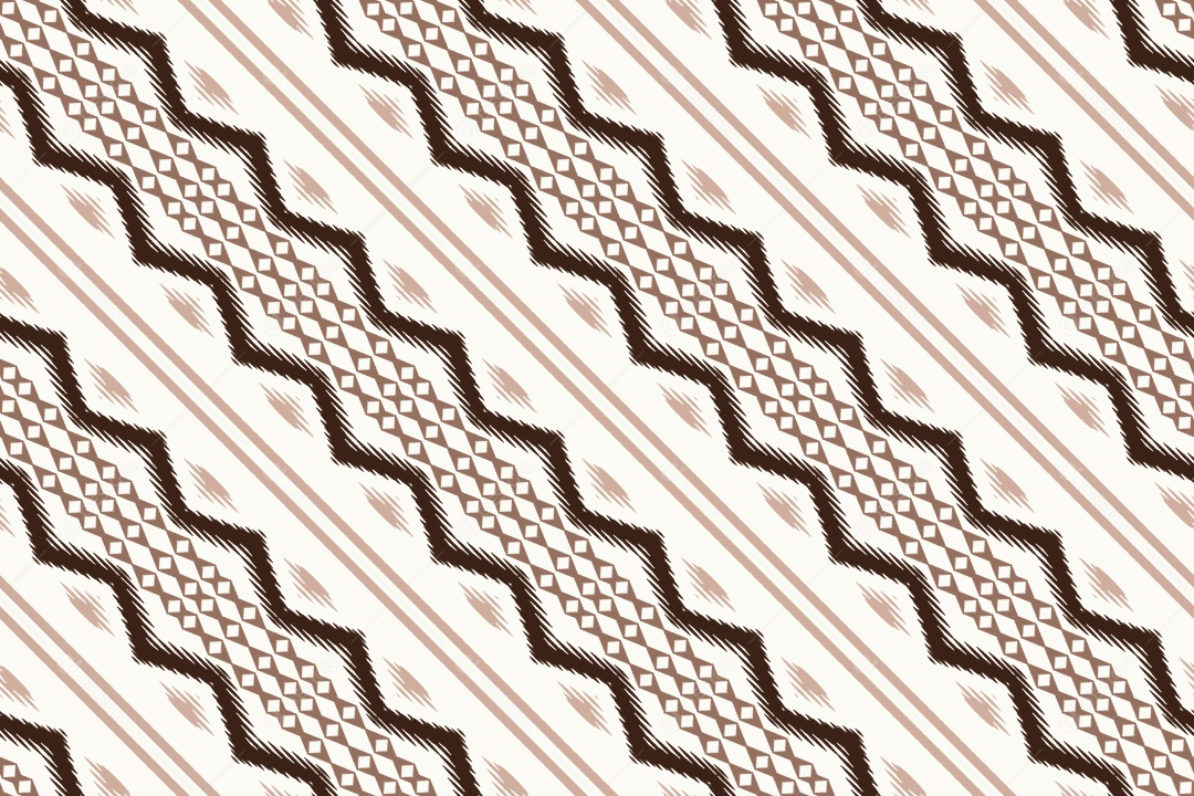 Padrão Tribal Tradicional Colorido Ilustração Vetor EPS