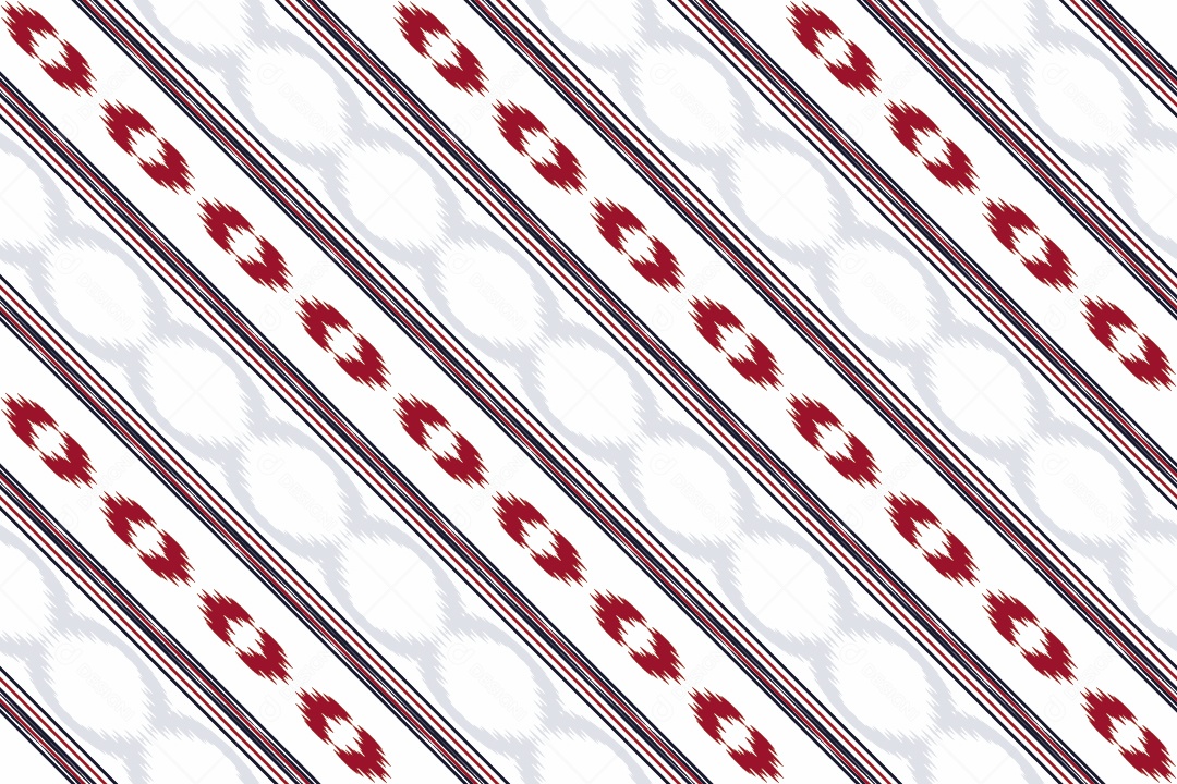 Padrão Tribal Tradicional Colorido Ilustração Vetor EPS