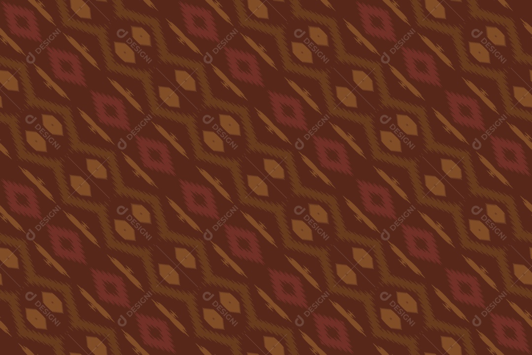 Padrão Tribal Tradicional Colorido Ilustração Vetor EPS