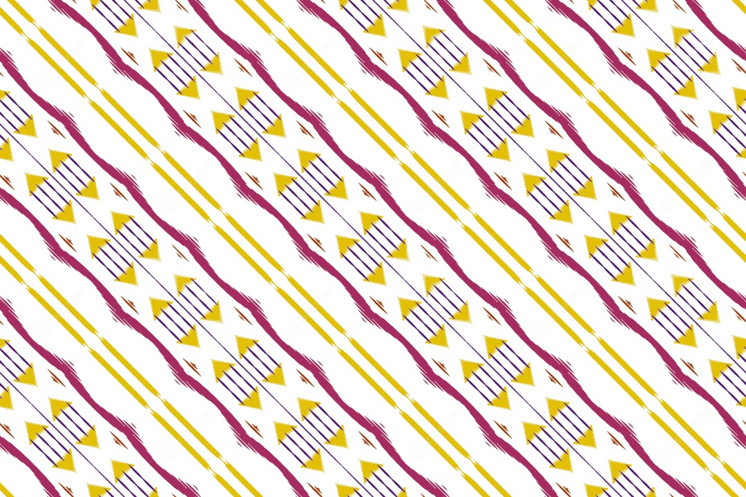 Padrão Tribal Tradicional Colorido Ilustração Vetor EPS