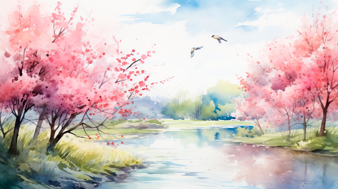 Lindas flores sobre um lindo jardim.