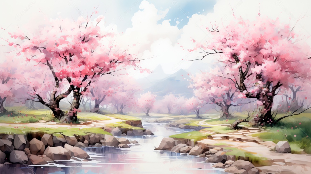 Lindas flores sobre um lindo jardim.