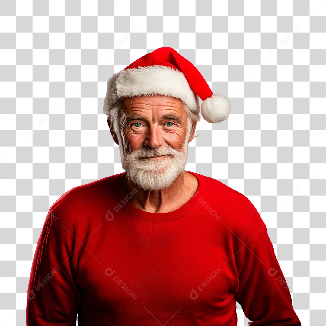 Homem Vestido Para o Natal PNG Transparente