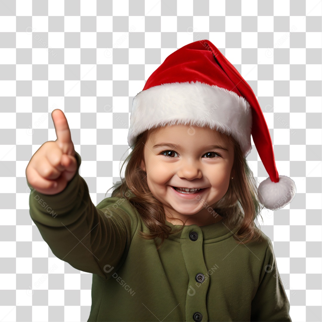 Criança Vestida Para o Natal PNG Transparente