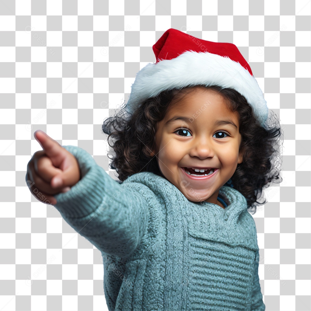 Criança Vestida Para o Natal PNG Transparente