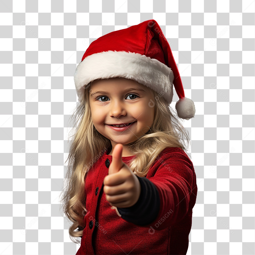 Criança Vestida Para o Natal PNG Transparente