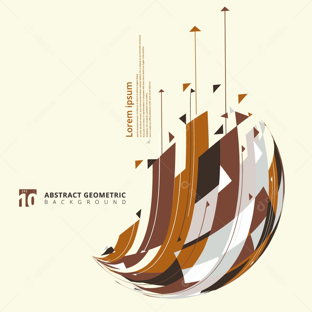 Background Abstrato Geométrico Ilustração Vetor EPS