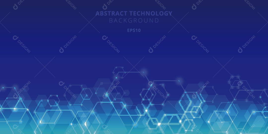 Background Abstrato Tecnológico Ilustração Vetor EPS