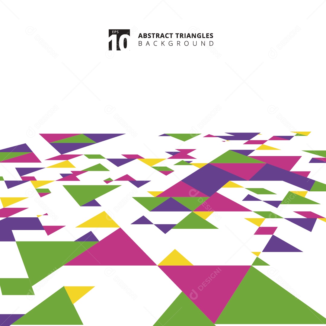 Background Abstrato Geométrico Ilustração Vetor EPS