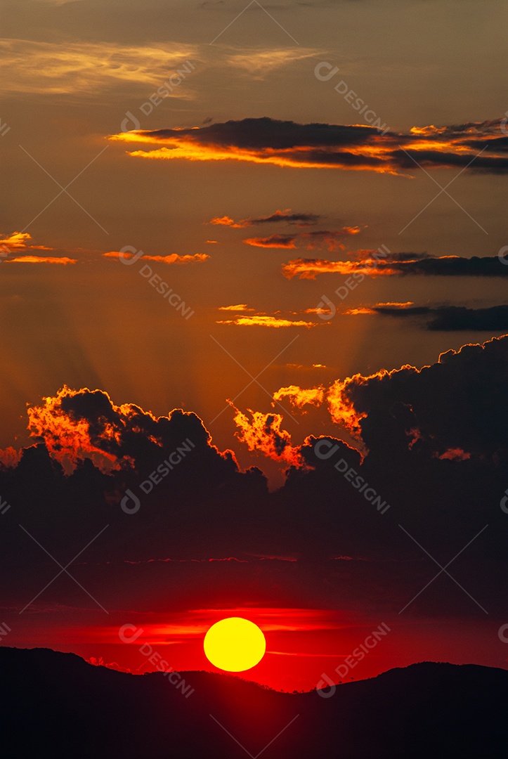 Lindo pôr do sol