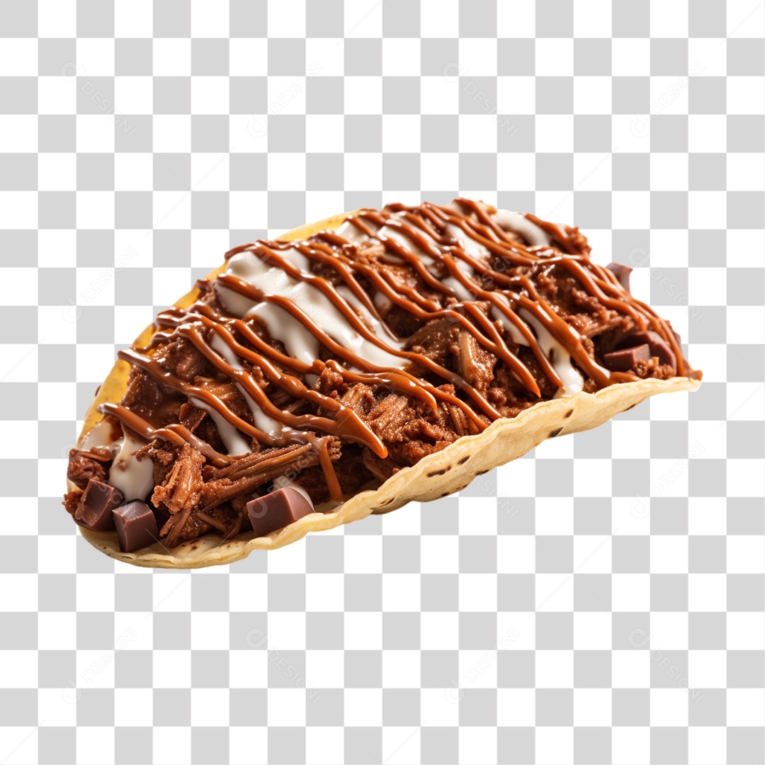 Tacos Doces Recheados PNG Transparente