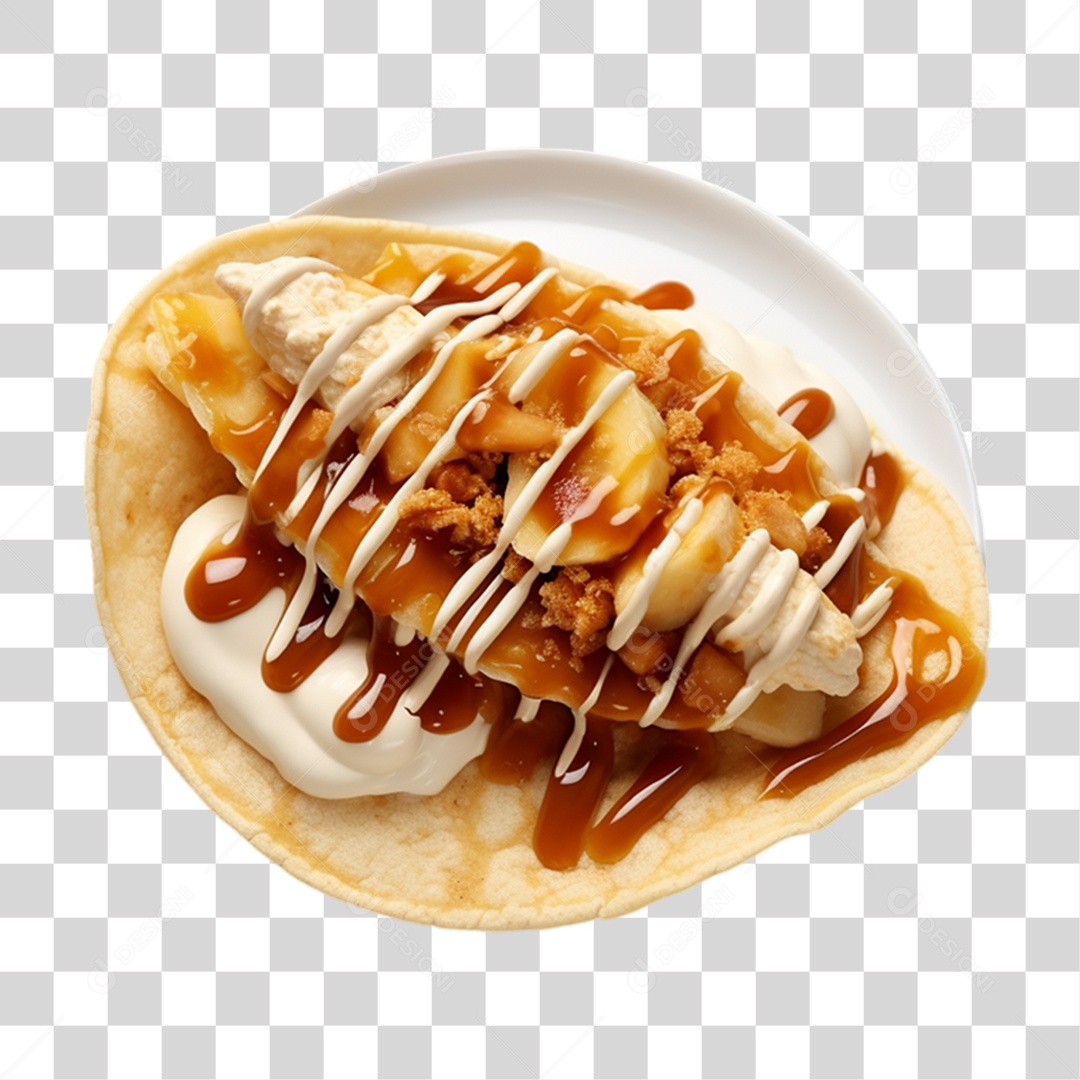 Tacos Doces Recheados PNG Transparente