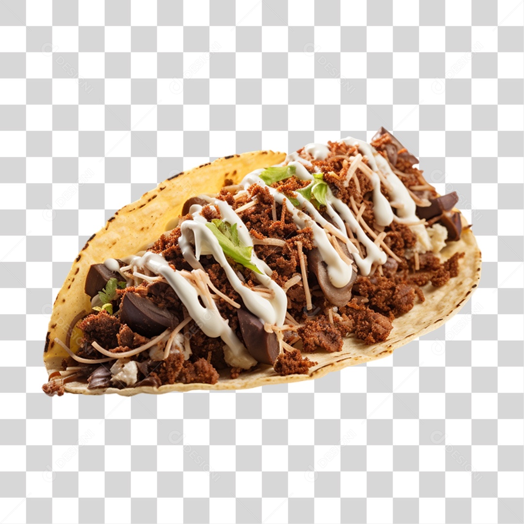 Tacos Doces Recheados PNG Transparente