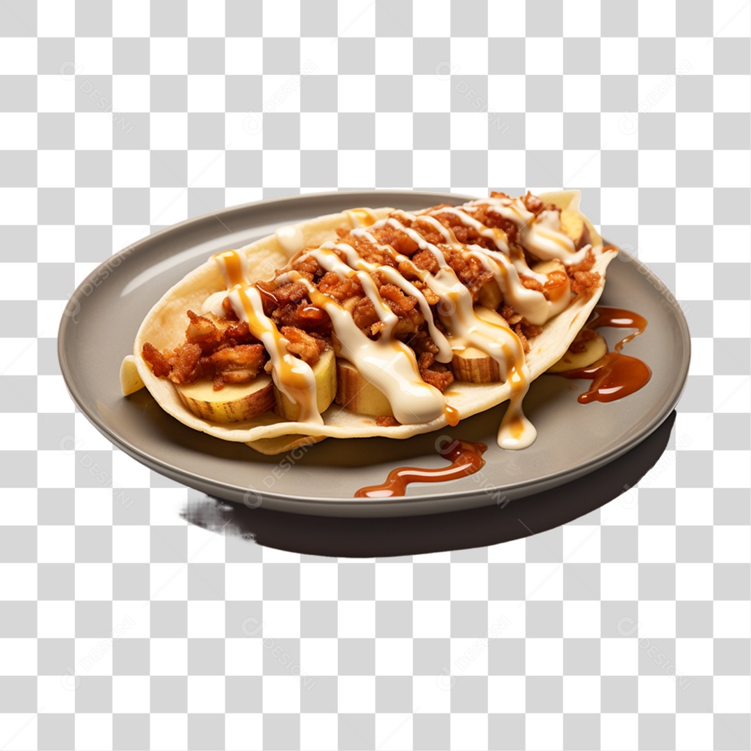 Tacos Doces Recheados PNG Transparente