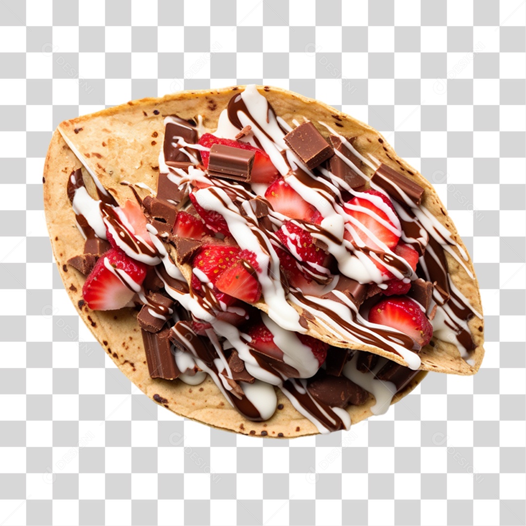 Tacos Doces Recheados PNG Transparente