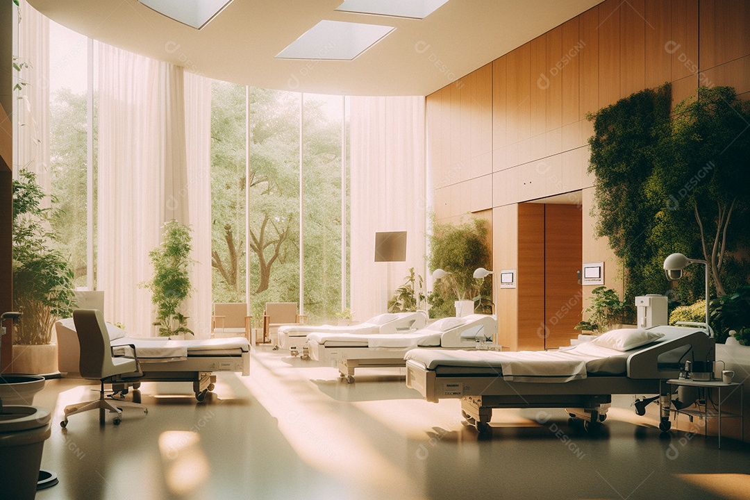 Imagem realista de cômodo de uma casa