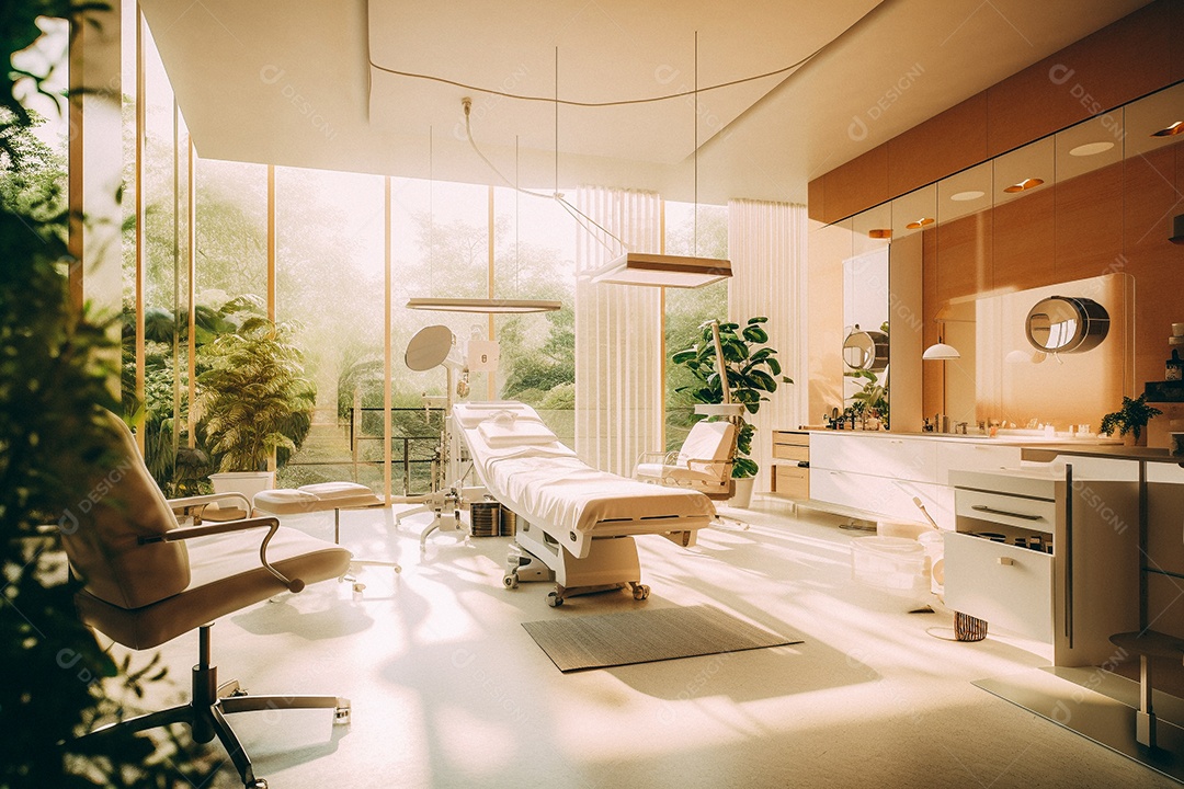 Imagem realista de cômodo de uma casa