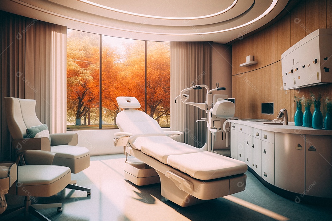 Imagem realista de cômodo de uma casa